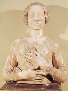 Vrouw met een boeket, c.1475-80